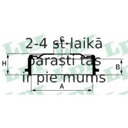 Bremžu trumulis LPR 7D0392