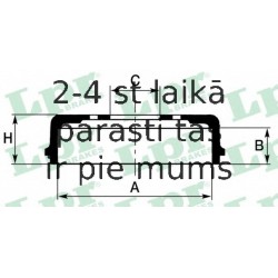 Bremžu trumulis LPR 7D0383
