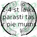 Bremžu loku kompl., Stāvbremze LPR 09920