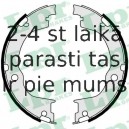 Bremžu loku kompl., Stāvbremze LPR 09750