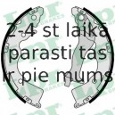 Комплект тормозных колодок LPR 09350