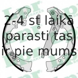 Комплект тормозных колодок LPR 09205