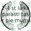 Комплект тормозных колодок LPR 08670