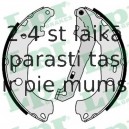 Комплект тормозных колодок LPR 08600