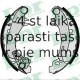 Комплект тормозных колодок LPR 07570