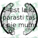 Комплект тормозных колодок LPR 07570