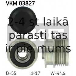 Ģeneratora brīvgaitas mehānisms SKF VKM 03827