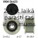 Ģeneratora brīvgaitas mehānisms SKF VKM 06403