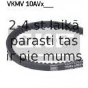 Ķīļsiksna SKF VKMV 10AVx725