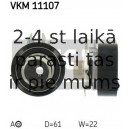 Spriegotājrullītis, Gāzu sadales mehānisma piedziņas siksna SKF VKM 11107