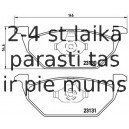 Bremžu uzliku kompl., Disku bremzes BREMBO P 85 041