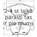 Bremžu uzliku kompl., Disku bremzes BREMBO P 83 043