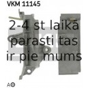 Spriegotājrullītis, Gāzu sadales mehānisma piedziņas siksna SKF VKM 11145