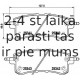 Bremžu uzliku kompl., Disku bremzes BREMBO P 59 082
