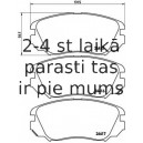 Bremžu uzliku kompl., Disku bremzes BREMBO P 59 054