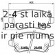 Bremžu uzliku kompl., Disku bremzes BREMBO P 59 038