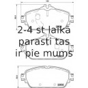 Bremžu uzliku kompl., Disku bremzes BREMBO P 50 119