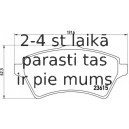 Bremžu uzliku kompl., Disku bremzes BREMBO P 44 011