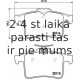 Bremžu uzliku kompl., Disku bremzes BREMBO P 36 026