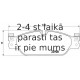 Bremžu uzliku kompl., Disku bremzes BREMBO P 36 021