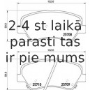 Bremžu uzliku kompl., Disku bremzes BREMBO P 30 073