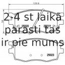 Bremžu uzliku kompl., Disku bremzes BREMBO P 30 069