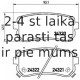 Bremžu uzliku kompl., Disku bremzes BREMBO P 30 025