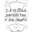 Bremžu uzliku kompl., Disku bremzes BREMBO P 28 076