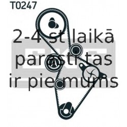 Spriegotājrullītis, Gāzu sadales mehānisma piedziņas siksna SKF VKM 11222