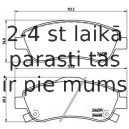 Bremžu uzliku kompl., Disku bremzes BREMBO P 28 045