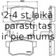 Bremžu uzliku kompl., Disku bremzes BREMBO P 28 022