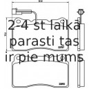 Bremžu uzliku kompl., Disku bremzes BREMBO P 23 115