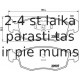 Bremžu uzliku kompl., Disku bremzes BREMBO P 23 079
