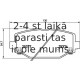 Bremžu uzliku kompl., Disku bremzes BREMBO P 11 032