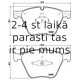 Bremžu uzliku kompl., Disku bremzes BREMBO P 06 073