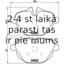 Bremžu uzliku kompl., Disku bremzes BREMBO P 06 064