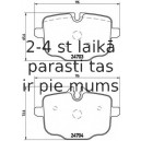 Bremžu uzliku kompl., Disku bremzes BREMBO P 06 061