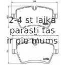 Bremžu uzliku kompl., Disku bremzes BREMBO P 06 051