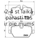Bremžu uzliku kompl., Disku bremzes BREMBO P 06 037