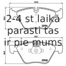 Bremžu uzliku kompl., Disku bremzes BREMBO P 06 036