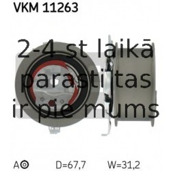 Spriegotājrullītis, Gāzu sadales mehānisma piedziņas siksna SKF VKM 11263