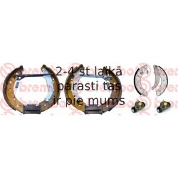 Bremžu loku komplekts BREMBO K 68 065