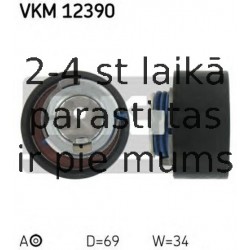 Spriegotājrullītis, Gāzu sadales mehānisma piedziņas siksna SKF VKM 12390