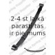 Lāgu atsperes lokšņu komplekts KILEN 562000