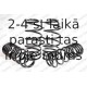 Комплект ходовой части, пружины KILEN 912504