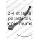 Lāgu atsperes lokšņu komplekts KILEN 622047