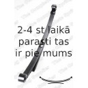 Lāgu atsperes lokšņu komplekts KILEN 622009