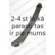Lāgu atsperes lokšņu komplekts KILEN 538001