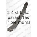 Lāgu atsperes lokšņu komplekts KILEN 538001