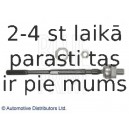 Aksiālais šarnīrs, Stūres šķērsstiepnis BLUE PRINT ADN18796